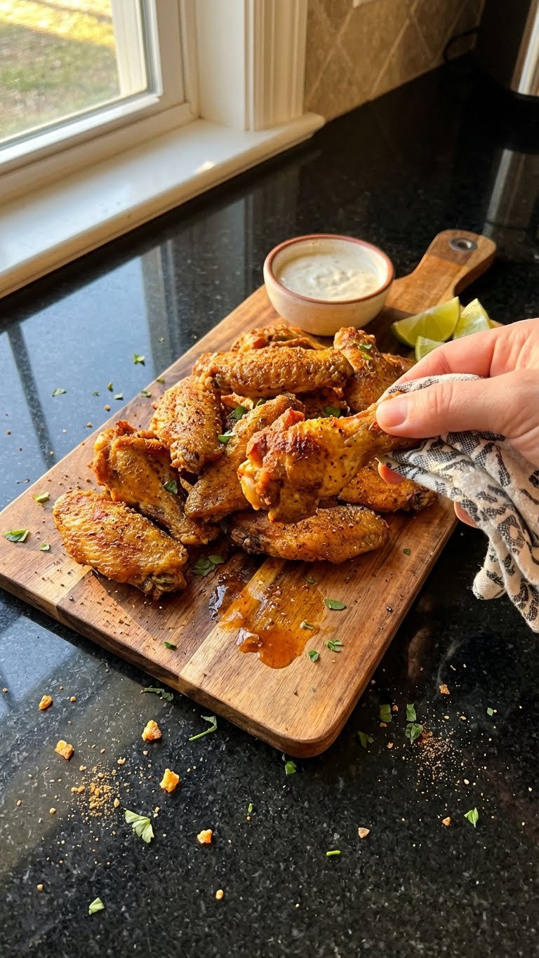Crispy Southwestern Chicken Wings