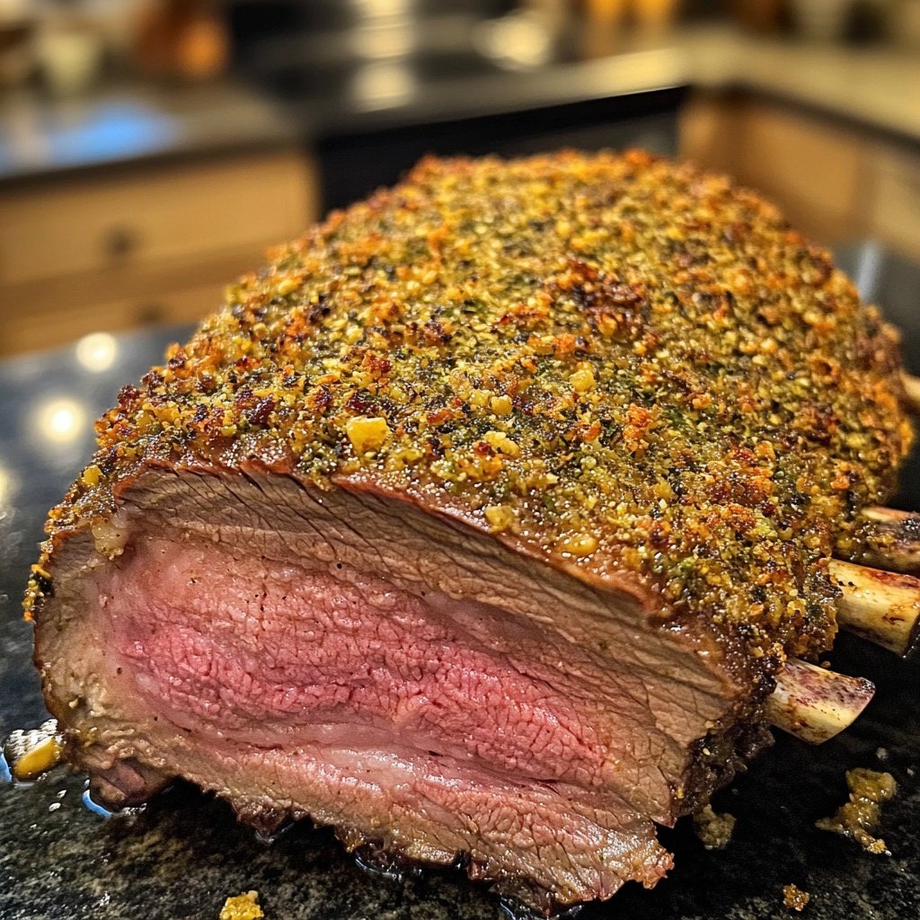 Herb-Crusted Prime Rib