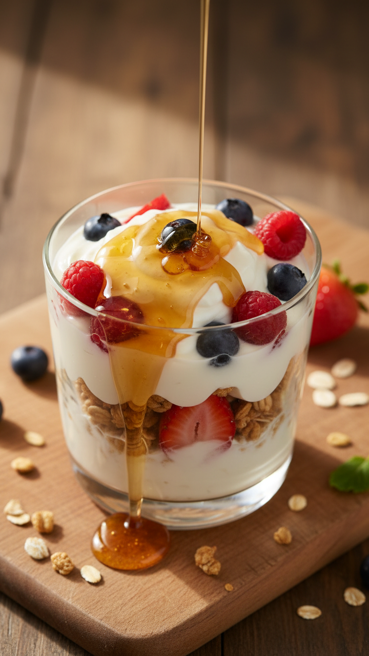 Honeyed Yogurt Parfait