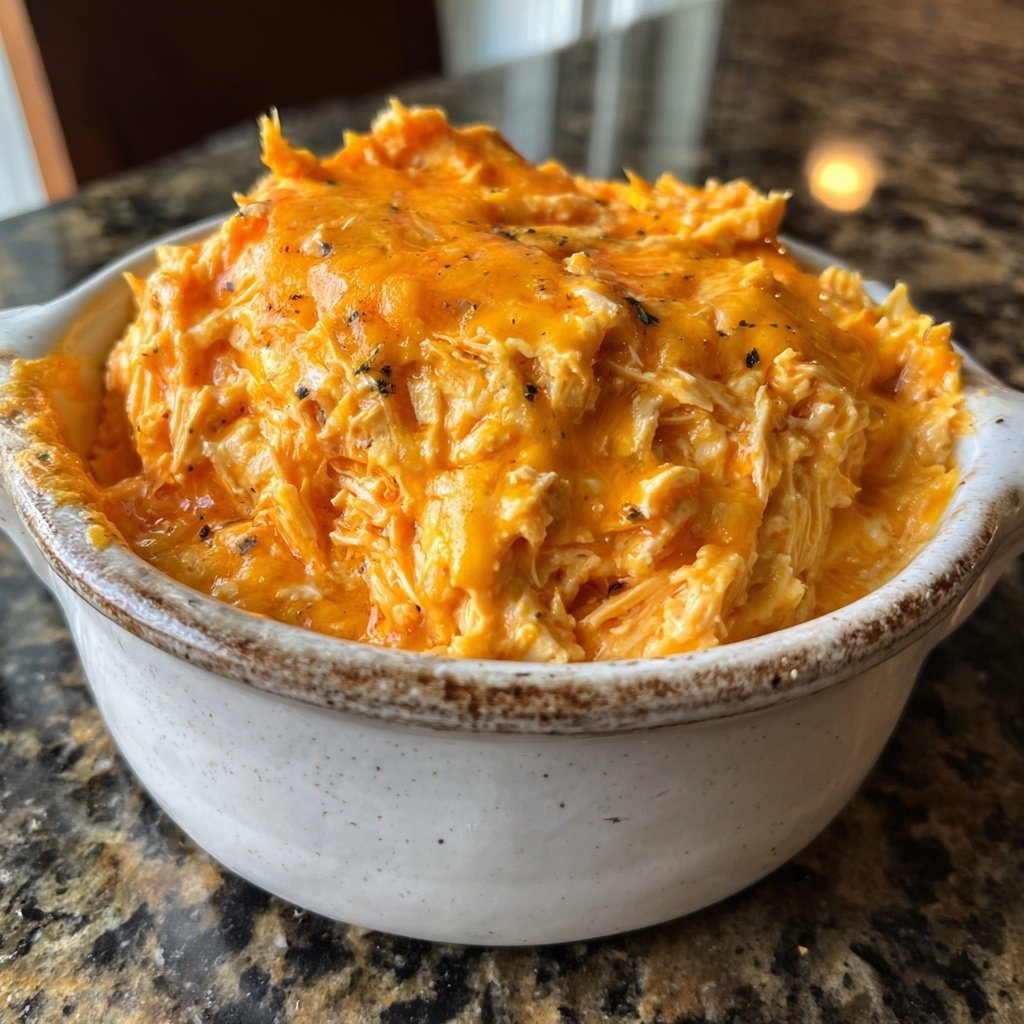Creamy Buffalo Chicken Dip