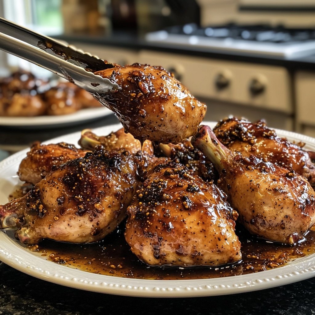 Balsamic Fig Glazed Chicken
