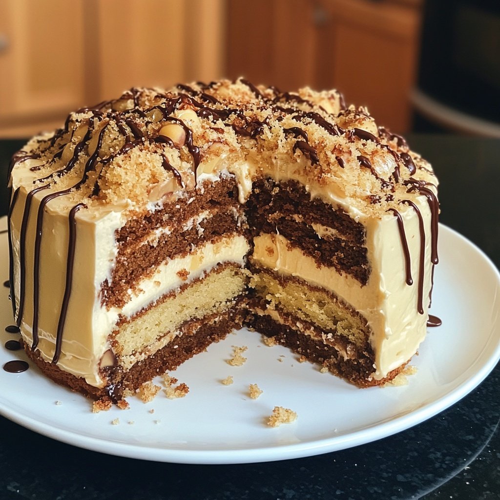 Capricorn Chestnut Mont Blanc Cake