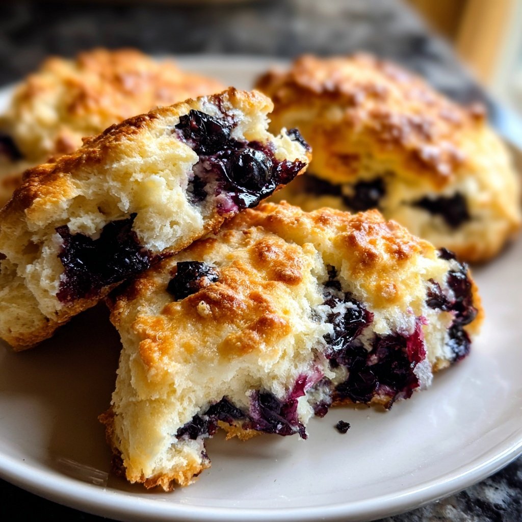 Blueberry Biscuits