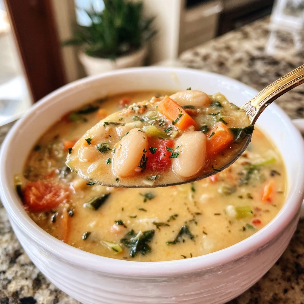 Tuscan White Bean Soup