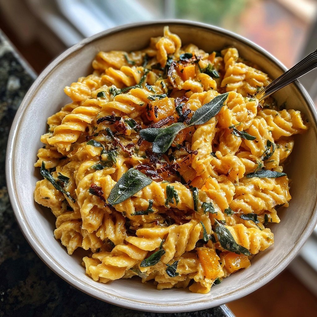 Butternut Sage Brown Butter Pasta