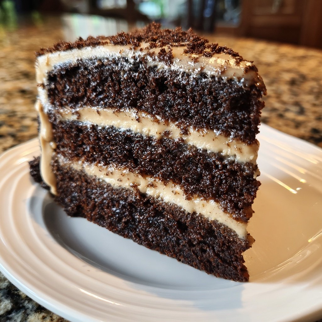 Mocha Cream Layer Cake