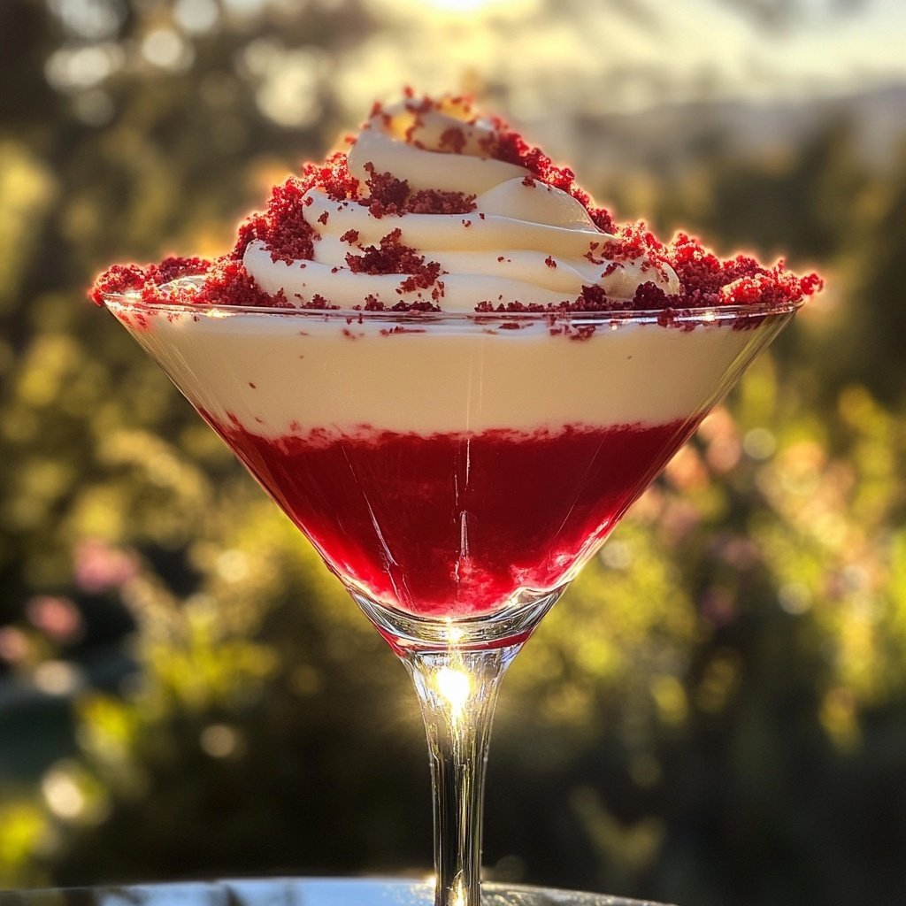 Red Velvet Martini