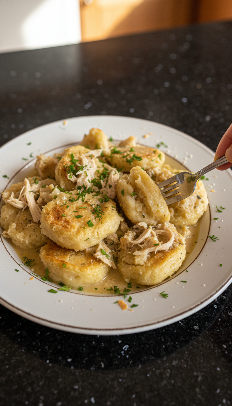 Savory Chicken and Dumplings