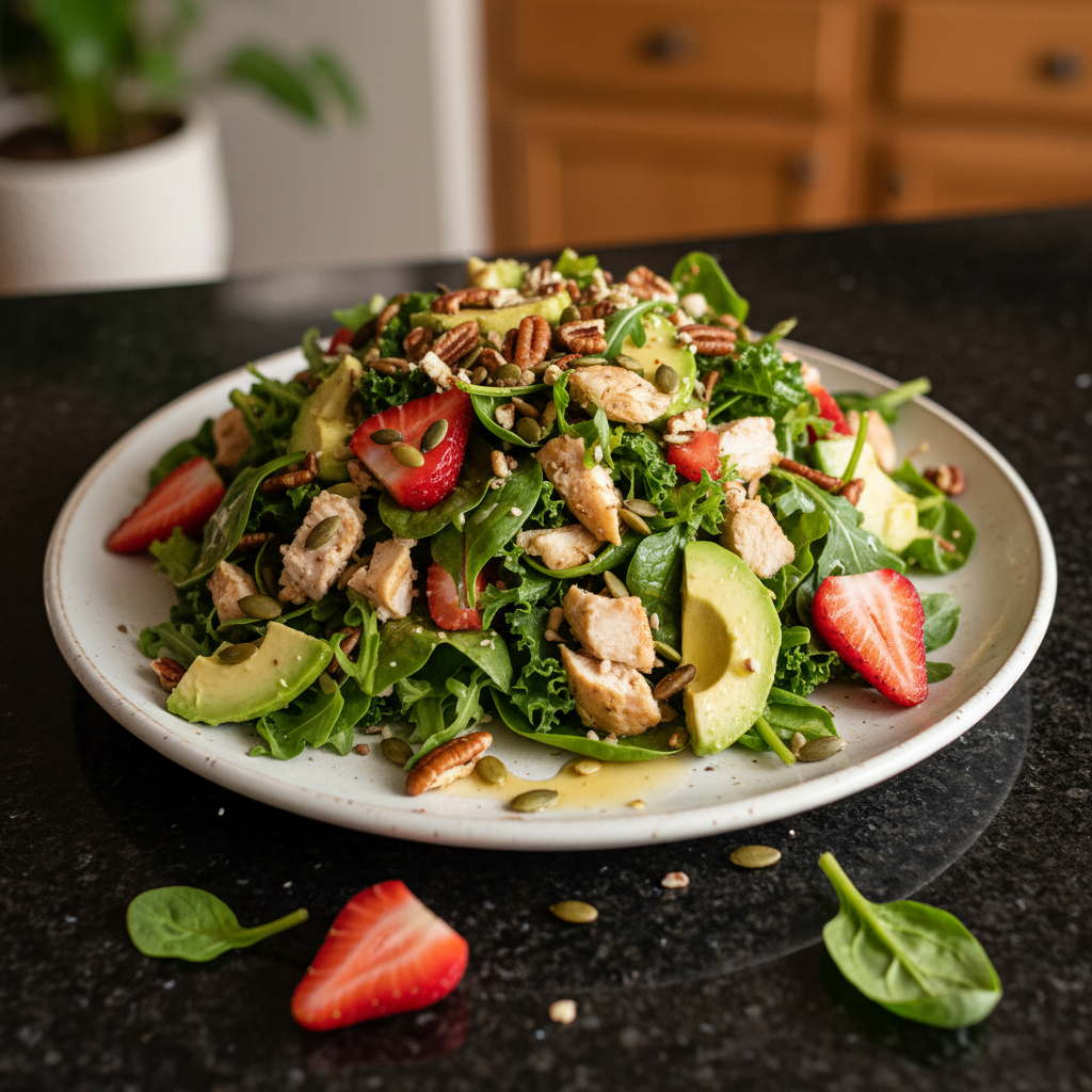 Fruity Green Chicken Salad