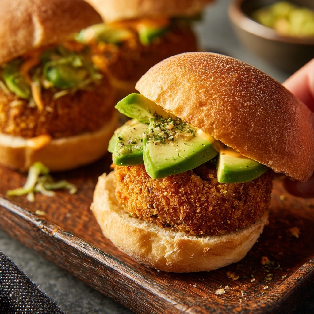 Crispy Chickpea Sliders