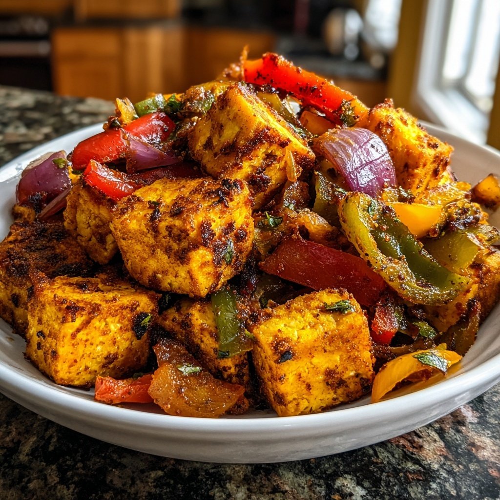 High Protein Tofu Hash