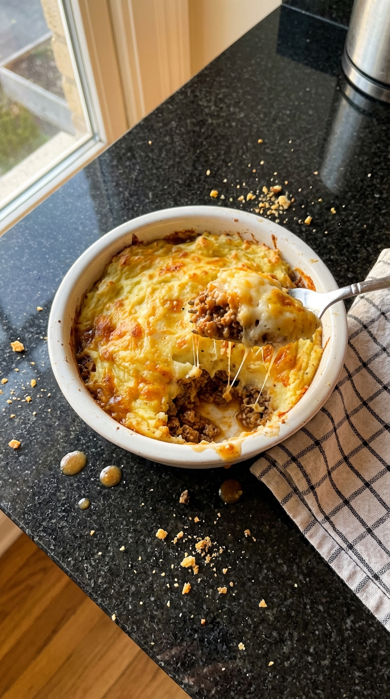 Hearty Shepherd's Pie with Cheese