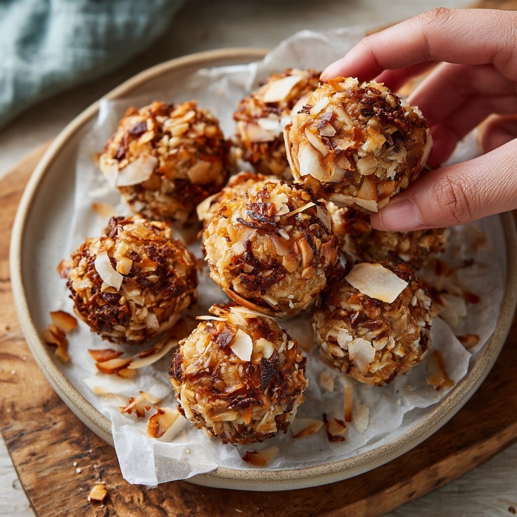 Nutty Coconut Energy Bites