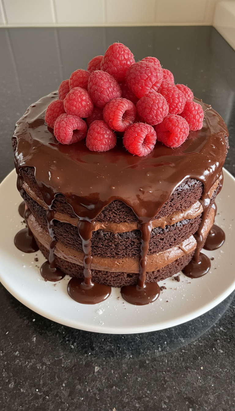 Decadent Chocolate Layer Cake