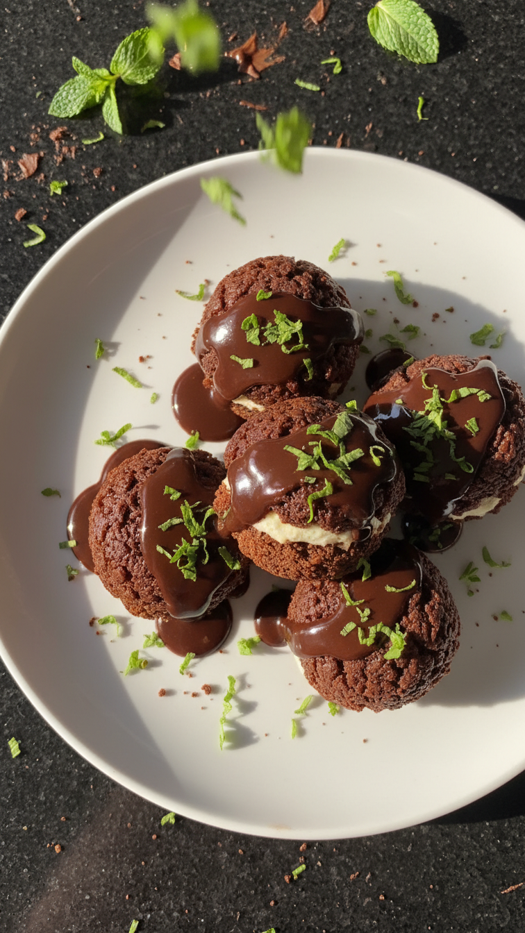 Chocolate Mint Delight Bites