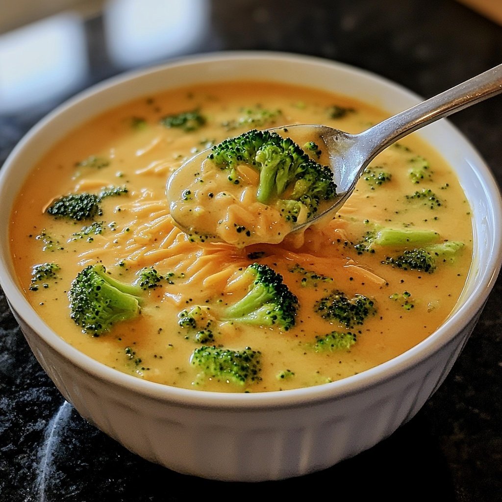 Comfort Broccoli Cheddar Soup​