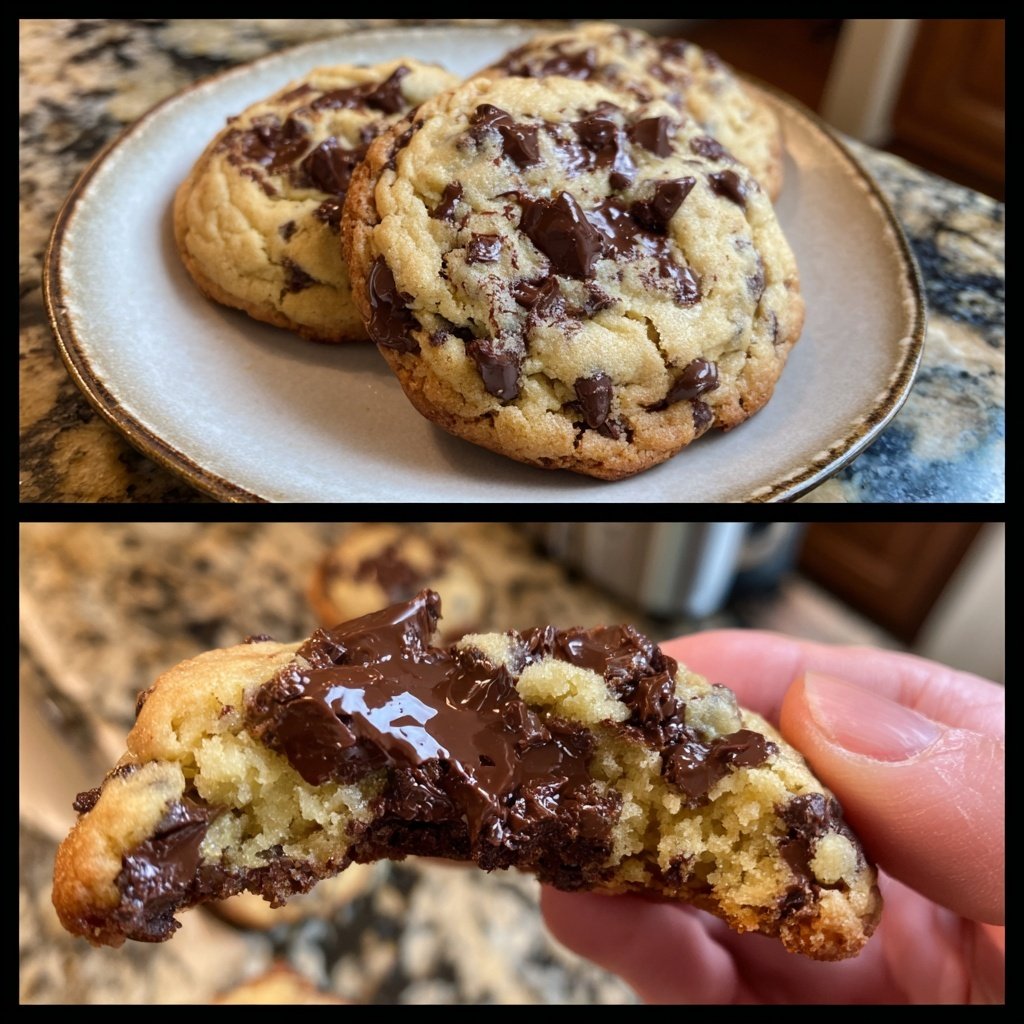 Bakery-Style Chewy Chocolate Chip Cookies​