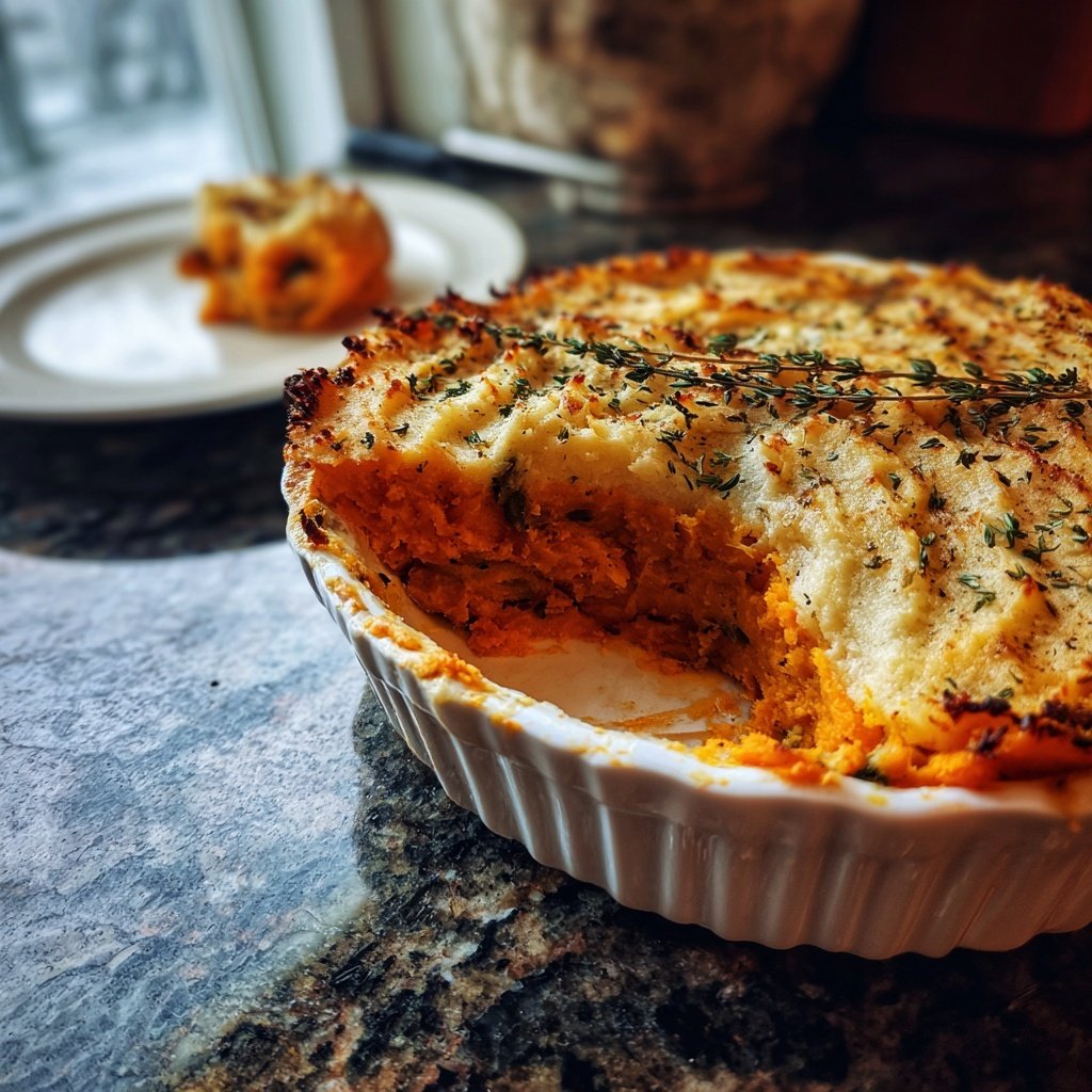 Savory Sweet Potato Shepherd's Pie