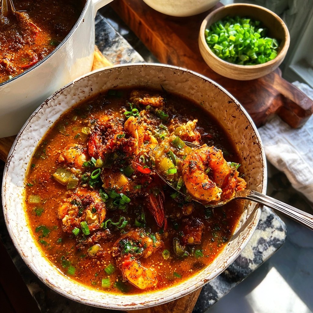 Classic Crawfish Gumbo