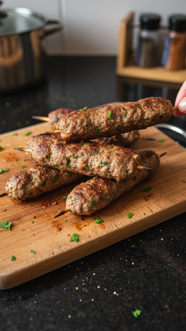 Mouthwatering Lamb Kofta Skewers