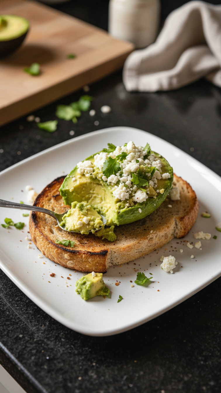 Stuffed Avocado on Toast
