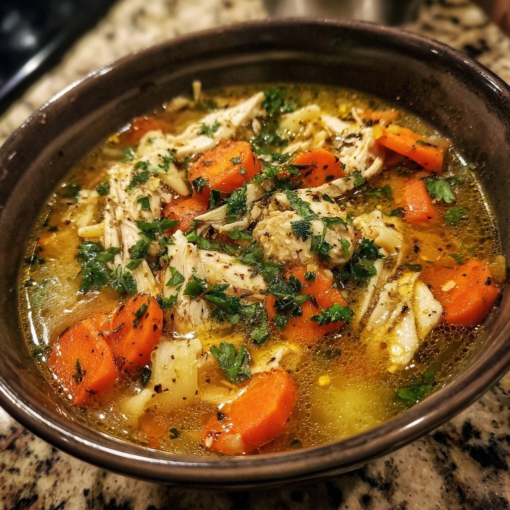 Ultimate Healing Chicken Noodle Soup