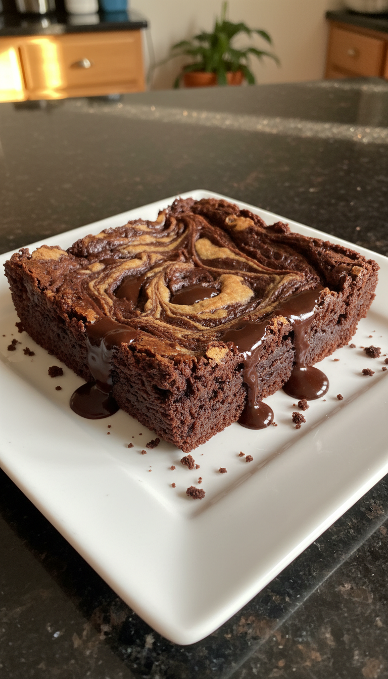 Sourdough Brownie Swirl