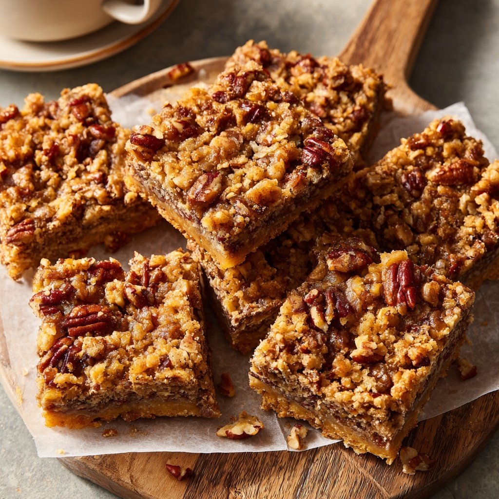 Banana Pecan Snack Bars