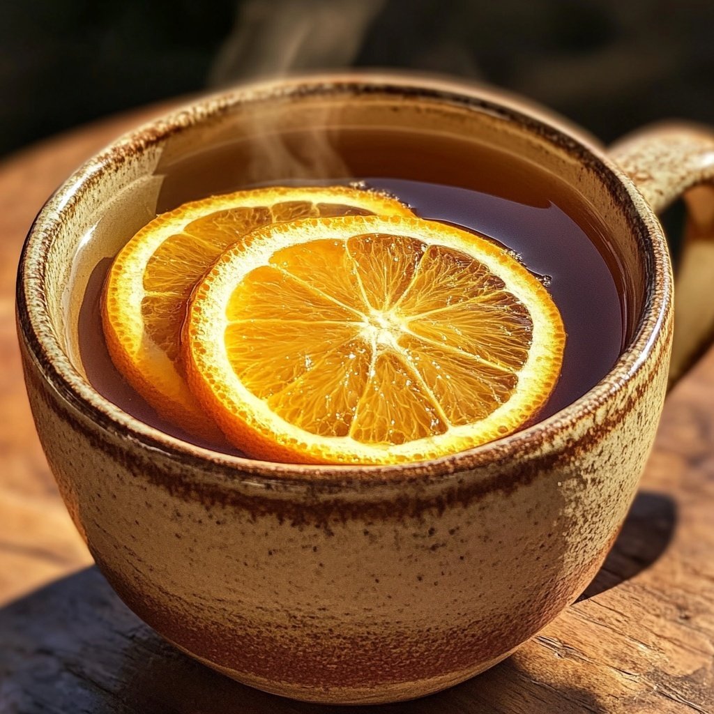 Orange Clove Infused Tea
