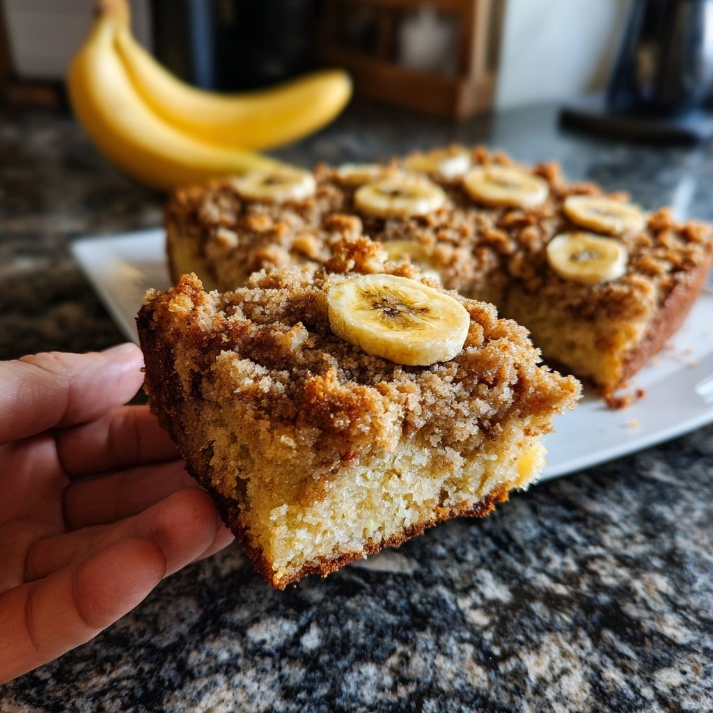 Banana Crumb Cake Delight