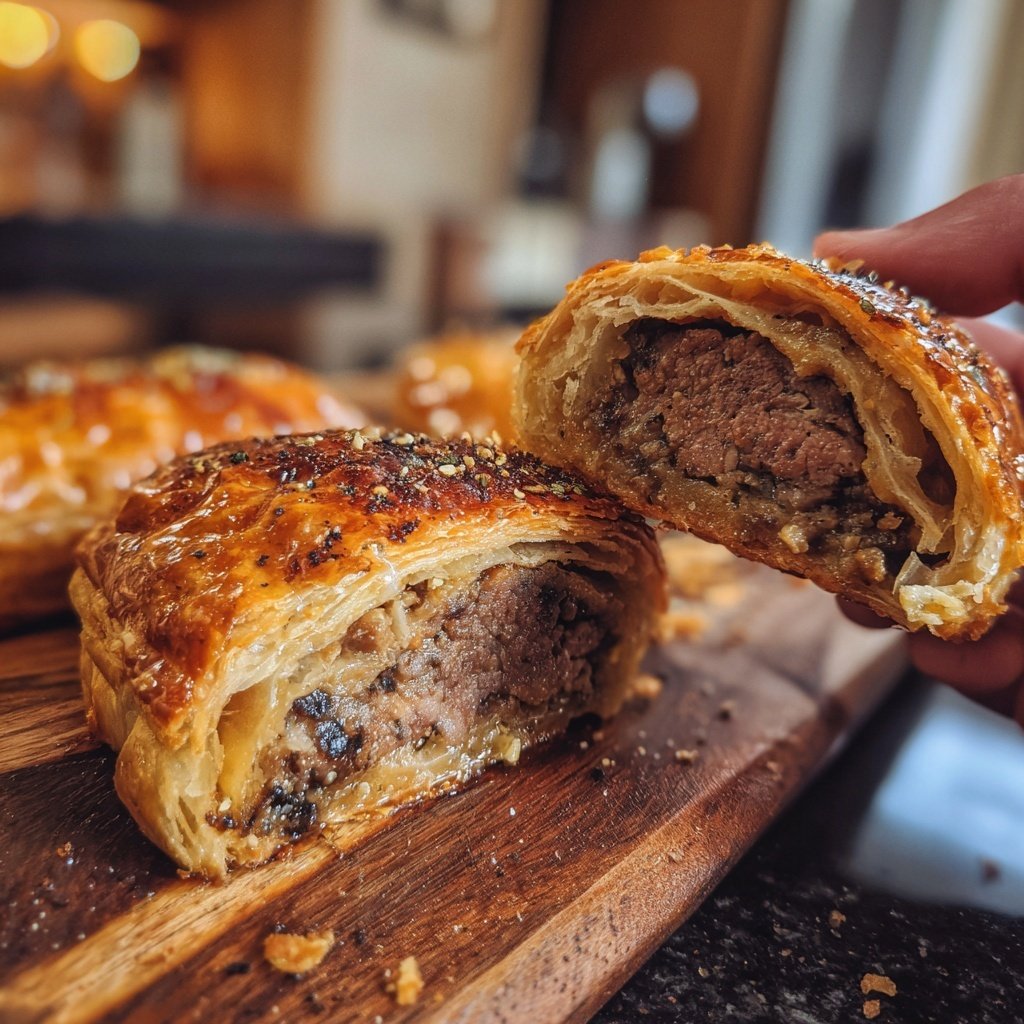 Mini Beef Wellington with Mushrooms