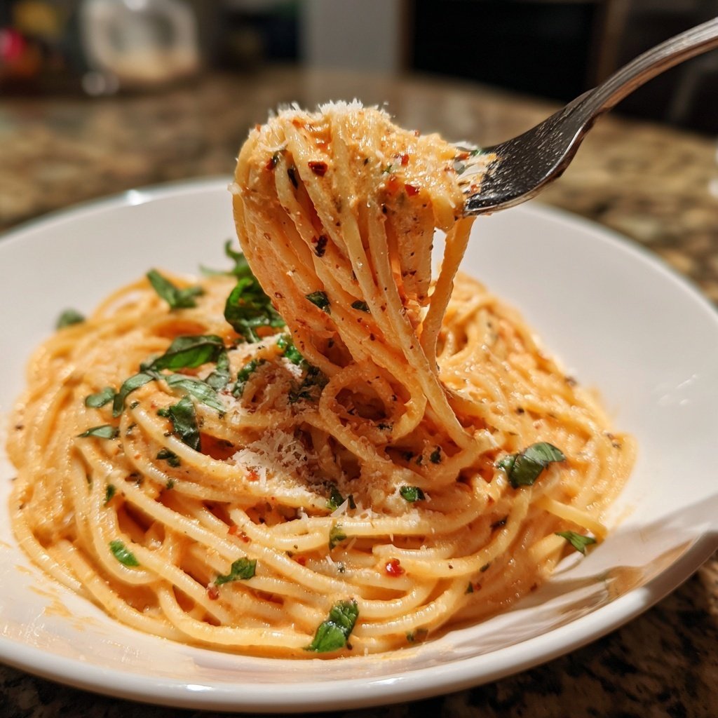 Pasta Alla Vodka Creamy Sauce