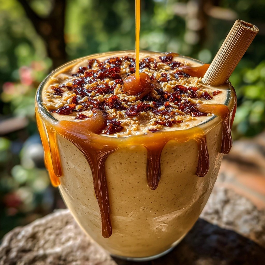 Salted Caramel Date Smoothie