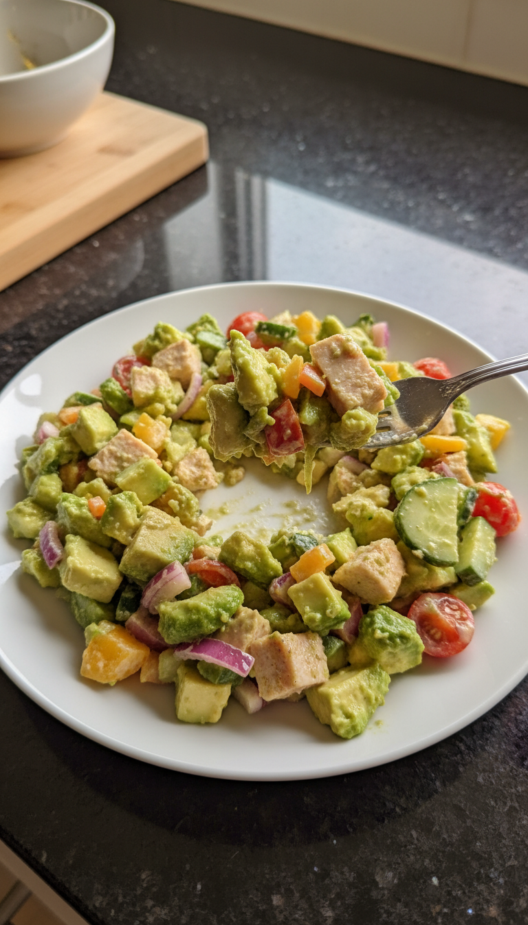 Healthy Chicken Avocado Salad