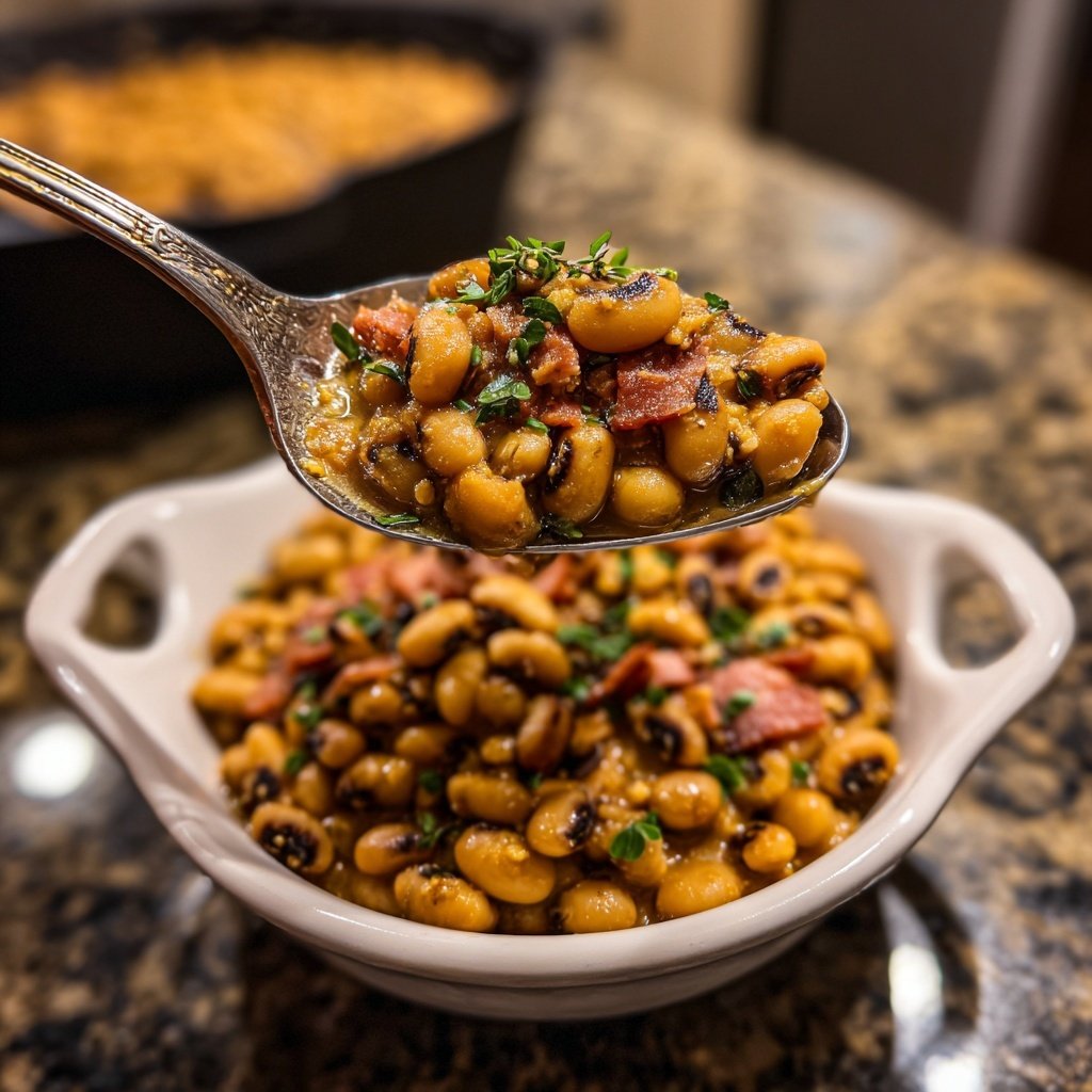 Southern Style Black Eyed Peas