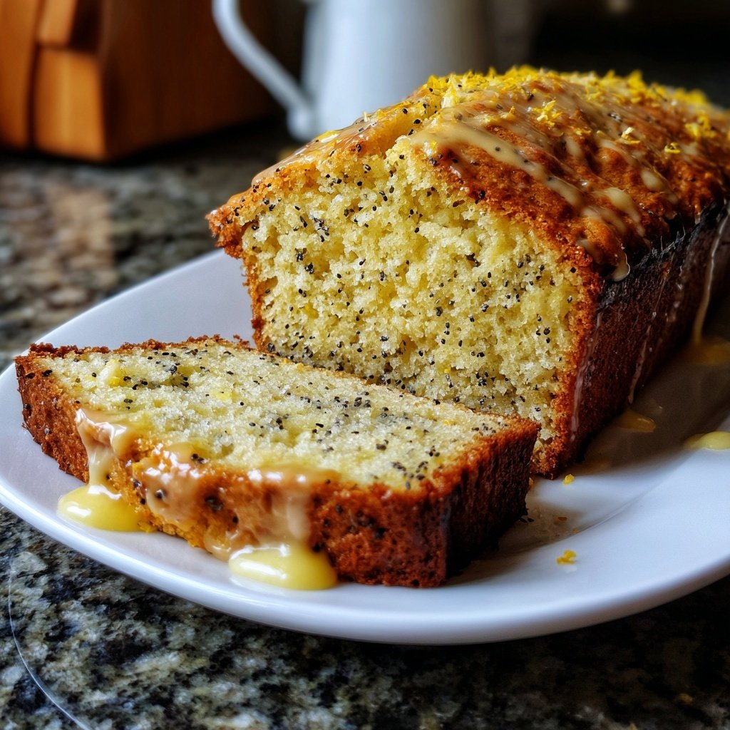 Meyer Lemon Poppy Seed Bread