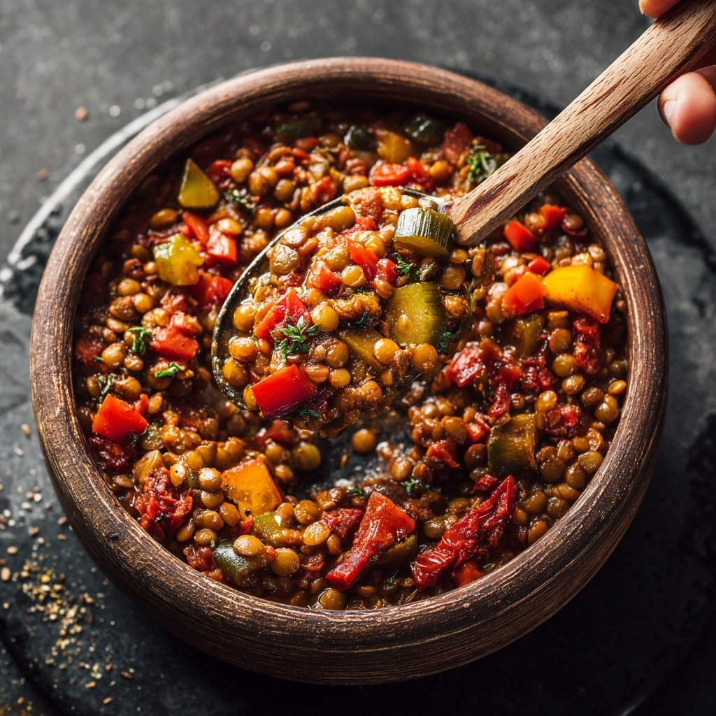 Spicy Lentil Vegetable Stew
