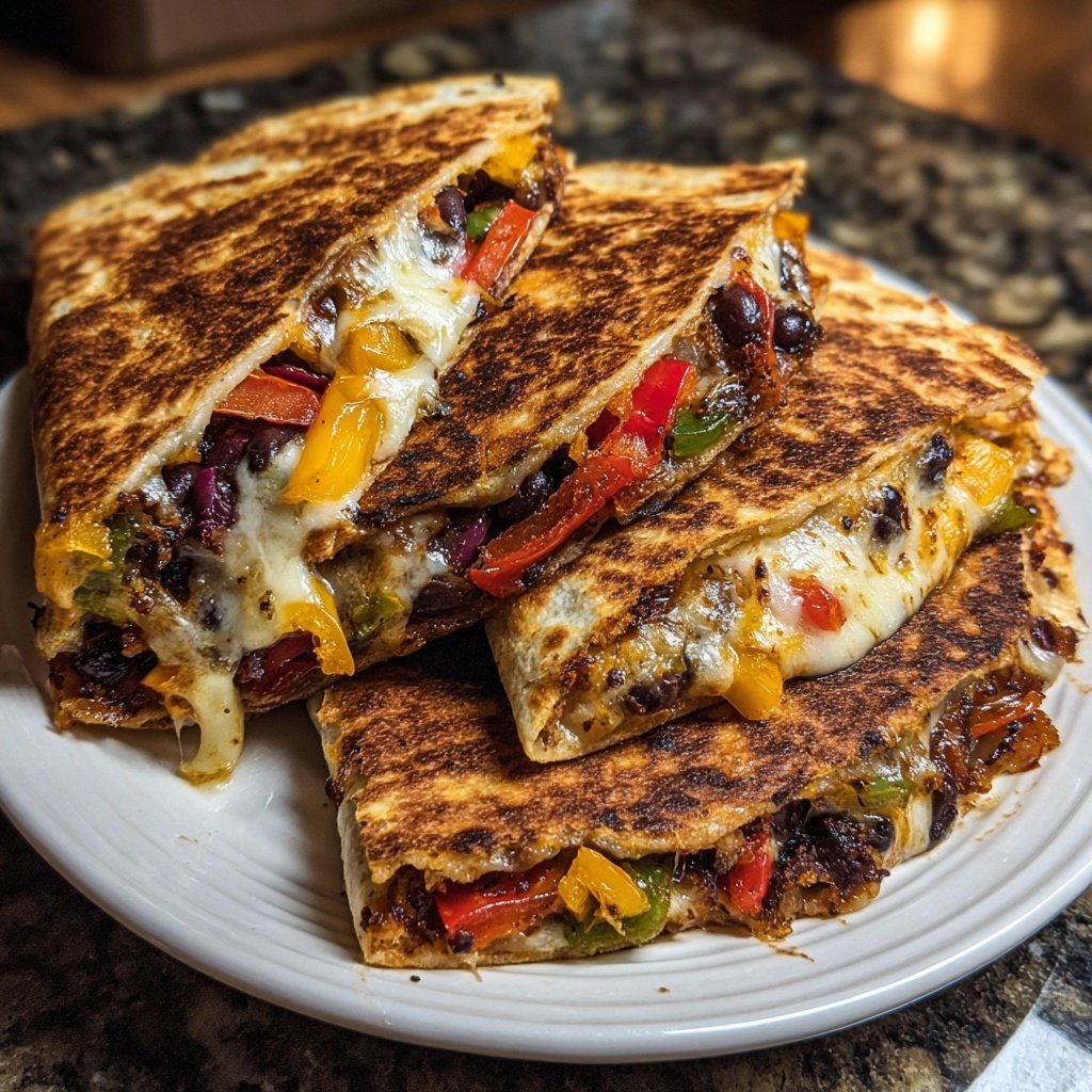 Quesadillas Vegetable Black Bean